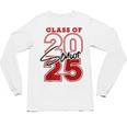 Class Of 2025 Senior 2025 Graduation Red Raglan Baseball Tee Unisex Long Sleeve T-Shirt