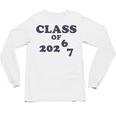 Class Of 2026 Graduation So Done Grade Middle High School Unisex Long Sleeve T-Shirt