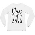 Class Of 2030 Graduation Kindergarten Seniors Unisex Long Sleeve T-Shirt