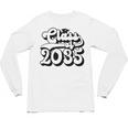 Class Of 2035 Senior Retro 2035 Grad Graduate Graduation Unisex Long Sleeve T-Shirt