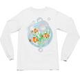 Clownfish Anemonefish Bubbles Water Frutiger Aero Y2K Style Unisex Long Sleeve T-Shirt