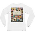 Composition Notebook Costume Teacher Matching Halloween Book Unisex Long Sleeve T-Shirt