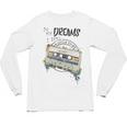 Dreams Of Music Mixtapes Retro Cassette Lifestyle Nostalgia Premium Tri-Blend Unisex Long Sleeve T-Shirt