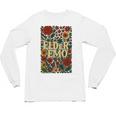 Elder Emo Floral Gothic Vintage Nostalgia Premium Tri-Blend Unisex Long Sleeve T-Shirt