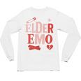 Elder Emo Retro Punk Typography Nostalgia Unisex Long Sleeve T-Shirt
