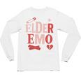 Elder Emo Retro Punk Typography Nostalgia Unisex Long Sleeve T-Shirt