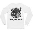 Ew People Introvert Cat Lover Crazy Cats Lady Unisex Long Sleeve T-Shirt