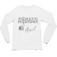 My Favorite Airman Calls Me Aunt US Air Force Graduation Unisex Long Sleeve T-Shirt