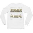 My Favorite Airman Calls Me Grandpa Airman Graduation Premium Unisex Long Sleeve T-Shirt