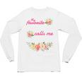 My Favorite Teacher Calls Me Mom Graduation Unisex Long Sleeve T-Shirt