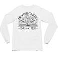 Floral Book a New Chapter Begins Retired Retirement Teacher Unisex Long Sleeve T-Shirt