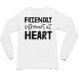 Friendly Introvert At Heart Unisex Long Sleeve T-Shirt
