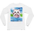 Frutiger Aero Aesthetic Tech Kawaii Ramen Cat Fishes Raglan Baseball Tee Unisex Long Sleeve T-Shirt Frutiger Aero Aesthetic Tech Kawaii Ramen Cat Fishes Raglan Baseball Tee Unisex Long Sleeve T-Shirt