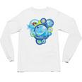 Frutiger Aero Metro Abstract Maximalism 2000s Nostalgia Premium Tri-Blend Unisex Long Sleeve T-Shirt