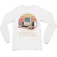 Geek Please Be Patient I'm From The 1900s Retro Computer PC Unisex Long Sleeve T-Shirt Geek Please Be Patient I'm From The 1900s Retro Computer PC Unisex Long Sleeve T-Shirt