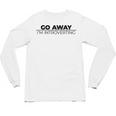 Go Away I'm Introverting Unisex Long Sleeve T-Shirt Go Away I'm Introverting Unisex Long Sleeve T-Shirt