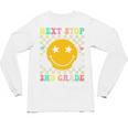 Groovy Next Stop 2nd Grade 1st Grade Graduation 2025 Premium Unisex Long Sleeve T-Shirt