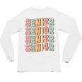Groovy Senior Graduation Cute Groovy Senior Class Of 2024 Unisex Long Sleeve T-Shirt