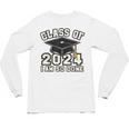 I'm Done With Class Of 2024 Graduation Done Class Of 2024 Unisex Long Sleeve T-Shirt