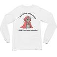 I’m Staying Home Today Cat Introvert Homebody Unisex Long Sleeve T-Shirt