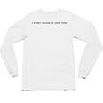 I'm Only Talking To Jesus Today Christian Introvert Unisex Long Sleeve T-Shirt