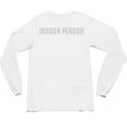 Indoor Person Hipster Sarcasm Introvert Social Distance Qu Unisex Long Sleeve T-Shirt
