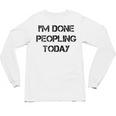 Introvert Design For Introverted Men And Women Unisex Long Sleeve T-Shirt Introvert Design For Introverted Men And Women Unisex Long Sleeve T-Shirt