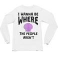 Introverted Sarcastic Humor Antisocial Introvert Unisex Long Sleeve T-Shirt