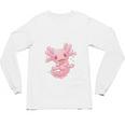 Introverted But Willing To Discuss Axolotl Salamander Unisex Long Sleeve T-Shirt