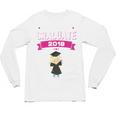 Kids Kindergarten Graduate 2018 Graduation Girls Unisex Long Sleeve T-Shirt
