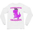 Kids Kindergarten Graduation Idea For Girls Dinosaur Unisex Long Sleeve T-Shirt
