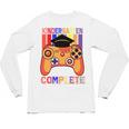 Kindergarten Graduation Level Complete Gamer Graduation Kids Unisex Long Sleeve T-Shirt