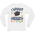 Kindergarten Graduation Shirt I Survived Kindergarten Unisex Long Sleeve T-Shirt