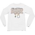 Labor And Delivery Nurse Stethoscope Coquette Bow Graduation Unisex Long Sleeve T-Shirt