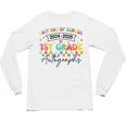 Last Day Of School Autograph 1st Grade Graduation Boys Girls Unisex Long Sleeve T-Shirt