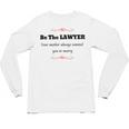 Lawyer Law School GraduationShirt Female Graduate Unisex Long Sleeve T-Shirt