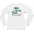 Still Loading Since 1999 Retro Tech Nostalgia Premium Tri-Blend Unisex Long Sleeve T-Shirt