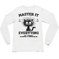 Masters Mastered It Graduate Master Degree Graduation Unisex Long Sleeve T-Shirt