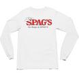 No Bags At SPAG'S Shrewsbury Defunct Store Nostalgia Vintage Premium Tri-Blend Unisex Long Sleeve T-Shirt