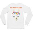 No Prob Llama Birthday Graduation Women Kids Girls Unisex Long Sleeve T-Shirt