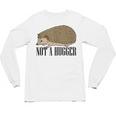 Not A Hugger Hedgehog Introvert Sarcasm Antisocial Unisex Long Sleeve T-Shirt Not A Hugger Hedgehog Introvert Sarcasm Antisocial Unisex Long Sleeve T-Shirt