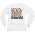 Occupational Therapy Wildflower Book OT Therapist Assistant Unisex Long Sleeve T-Shirt