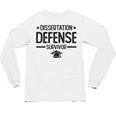 PhD Graduation Dissertation Defense Survivor PhD Unisex Long Sleeve T-Shirt