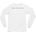 Please Chew Quieter Sarcastic Quote Introvert Minimal Unisex Long Sleeve T-Shirt Please Chew Quieter Sarcastic Quote Introvert Minimal Unisex Long Sleeve T-Shirt