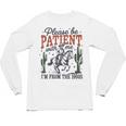 Please Be Patient I'm From The 1900s Cowboy Skeleton Unisex Long Sleeve T-Shirt