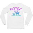 Please Be Patient With Me I'm From The 1900s Father Day Premium Unisex Long Sleeve T-Shirt