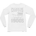 Please Be Patient I'm From The 1900s Over The Hill Premium Tri-Blend Unisex Long Sleeve T-Shirt