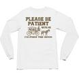 Please Be Patient With Me I'm From The 1900s Retro Horse Unisex Long Sleeve T-Shirt