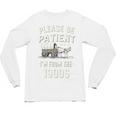 Please Be Patient I'm From The 1900s Retro Premium Tri-Blend Unisex Long Sleeve T-Shirt