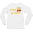 Please Be Patient With Me I'm From The 1900s Vintage Oregon Premium Unisex Long Sleeve T-Shirt